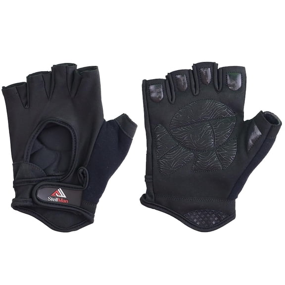 StellMan Half Finger Workout Gloves for Men & Women – Gym Training, Weightlifting, Fitness & Cycling Gloves