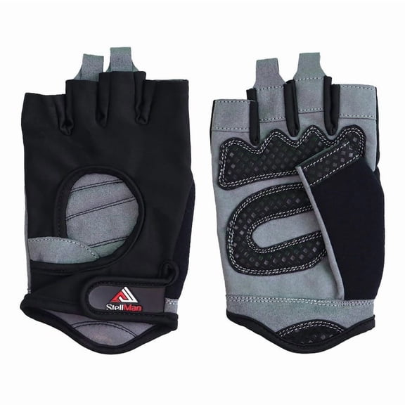 StellMan Lightweight Mesh Workout Gloves – Flexible, Breathable Gym Gloves for Men and Women