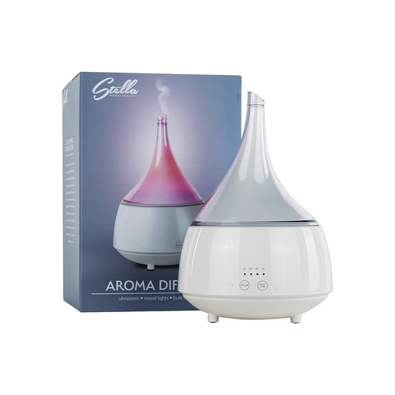 Stella Aroma Diffuser Cool Mist Humidifier, 300ml Water Tank 7 Color Night Light