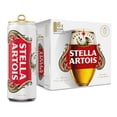 thumbnail image 1 of Stella Artois Premium  Beer 6 pack 12 fl oz Aluminum Cans 5% ABV, 1 of 10