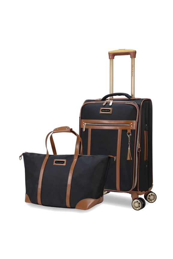 Luxe 2-Piece Softside Carry-On and Tote Set