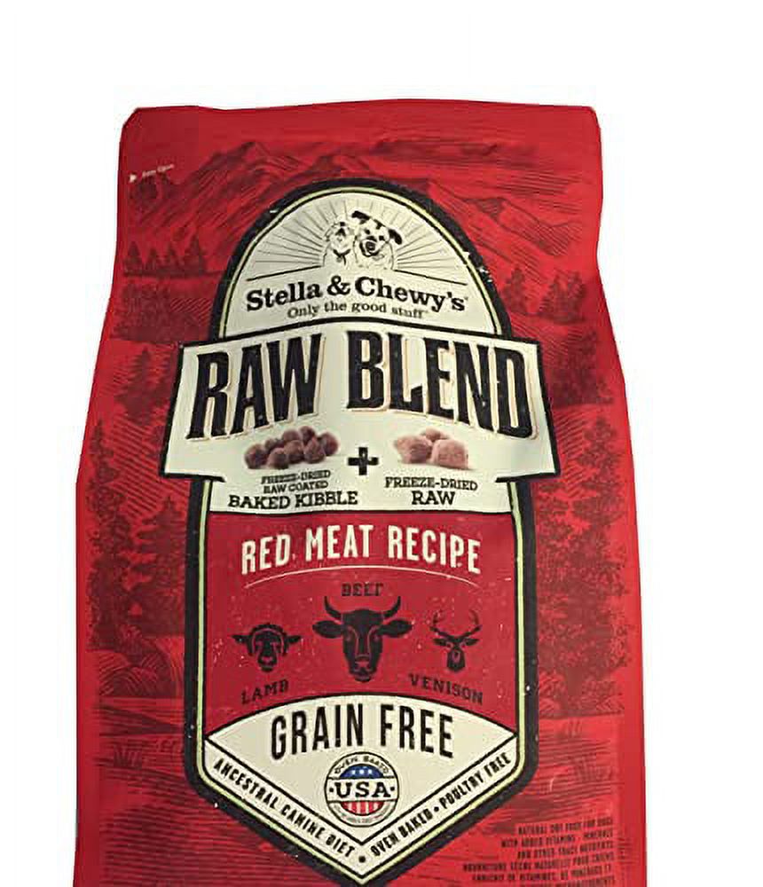 Stella & Chewy'S Raw Blend Red Meat Dog Food 22Lb