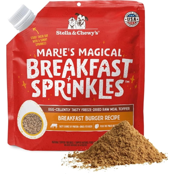 Stella & Chewy's Breakfast Burger Sprinkles Dry Dog Food - 7oz