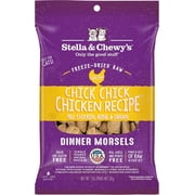 Stella & Chewys Freeze-Dried Dinner Morsels for Cats - Chick Chick Chicken Recipe - 1 Ounce Bag