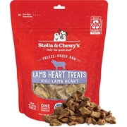 Stella & Chewys Lamb Heart Treats for Dogs - 3 Ounce Bag