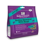 Stella & Chewy's Salmon & Cod Dinner Morsels Grain-Free Freeze-Dried Raw Dry Cat Food, 3.5 oz.
