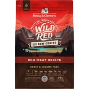 Stella & Chewy's Wild Red Raw Coated Kibble for Dogs - Grain & Legume Free Red Meat Recipe - 21 Pound Bag