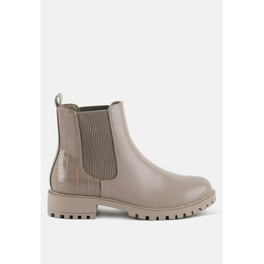 Stella Croc Back Chelsea Boots