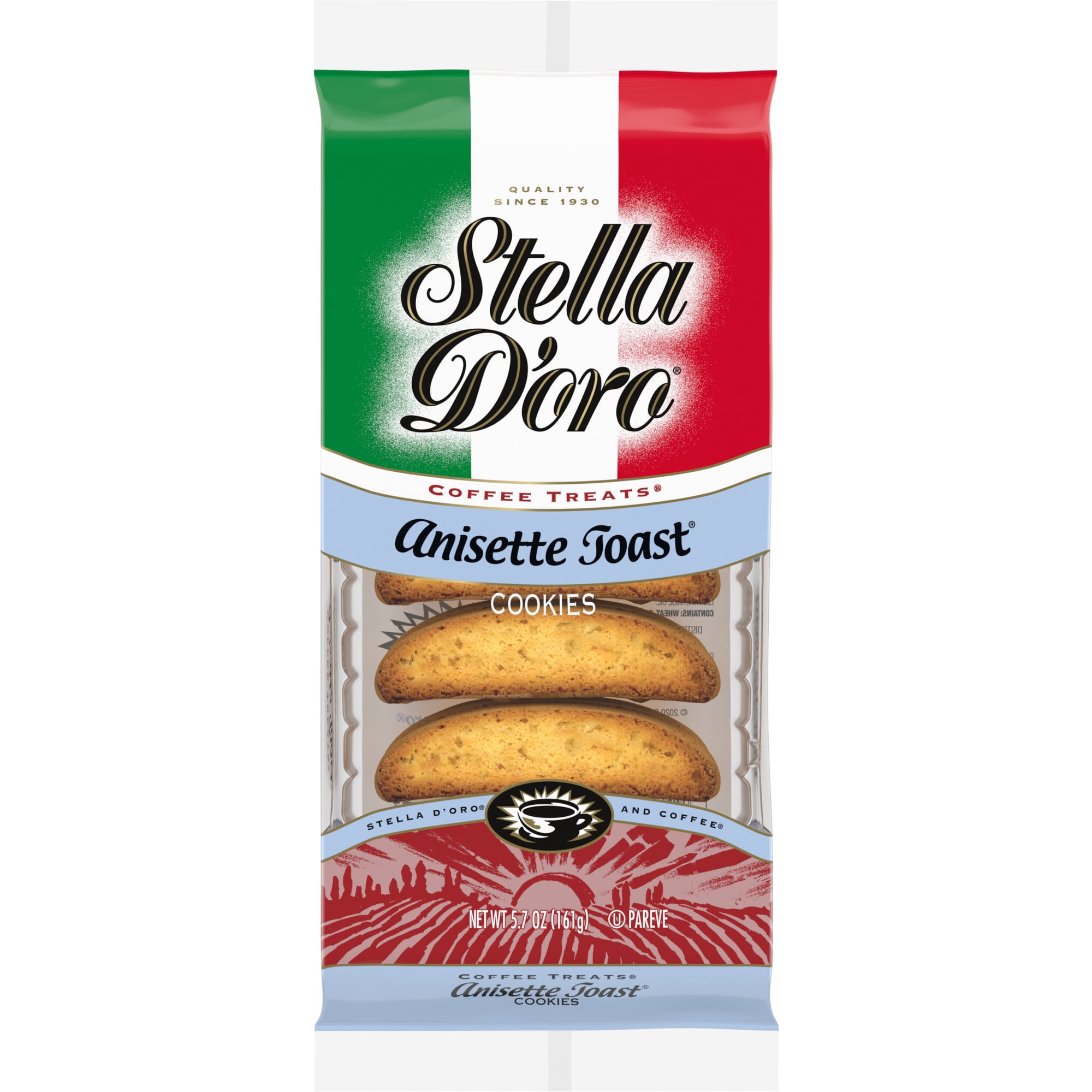 Stella D'oro Cookies, Anisette Toast Coffee Treats, 5.7 oz