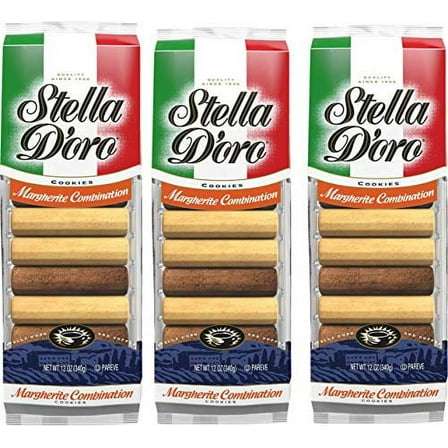 Stella D'oro Margherite Combination Cookies 12 oz. Package (3 Pack)