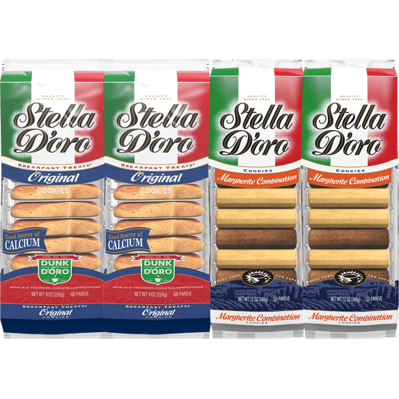Stella D'oro Margherite Combination & Original Breakfast Treats Variety 4 Pack