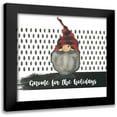 thumbnail image 1 of Stella & Jack Studio 12x12 Black Modern Framed Museum Art Print Titled - Come for the Holidays, 1 of 5