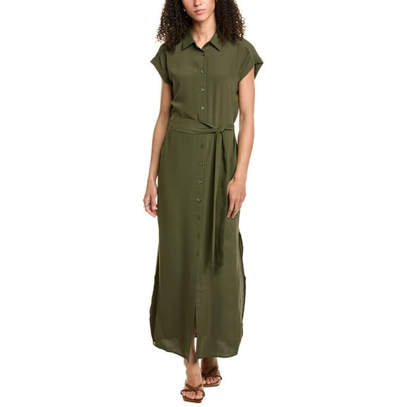 Stella   Lorenzo womens  Cap Sleeve Maxi Dress, xs, Green