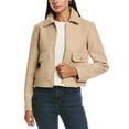 thumbnail image 1 of Stella + Lorenzo womens  Jacket, XL, Tan, 1 of 3