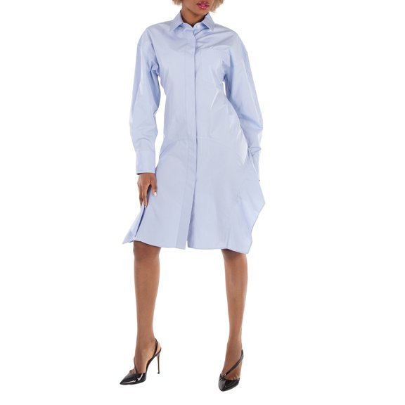 Stella McCartney Banana-Sleeve Shirt Dress, Brand Size 38 (US Size 4)