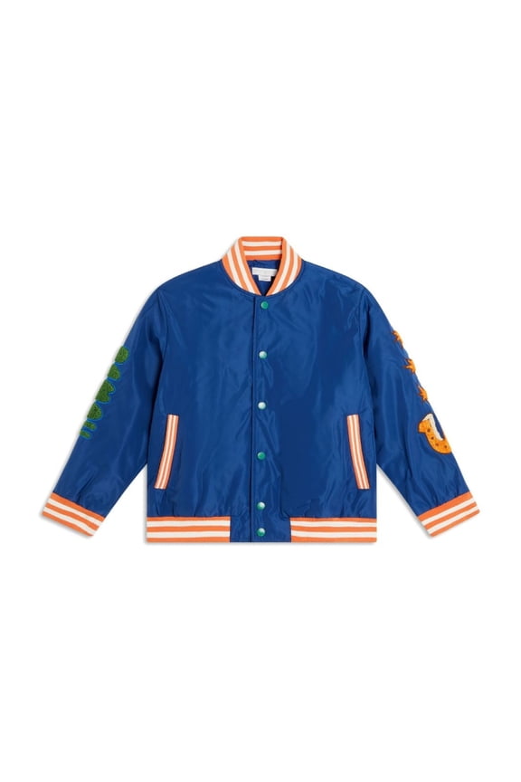 Boys Graphic-Print Polyester Bomber Jacket, Size 4Y