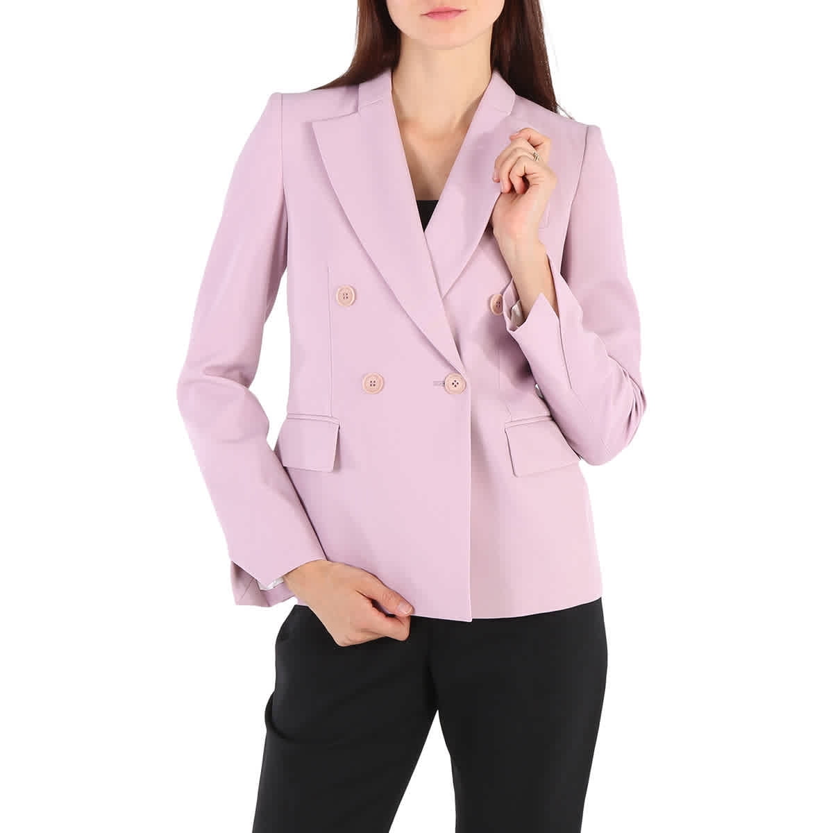 Stella McCartney Double Breasted Peaked Lapel Blazer