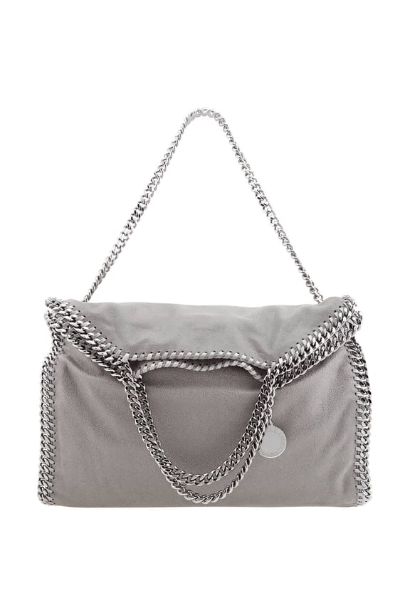 Falabella Fold-Over Grey Ladies Tote