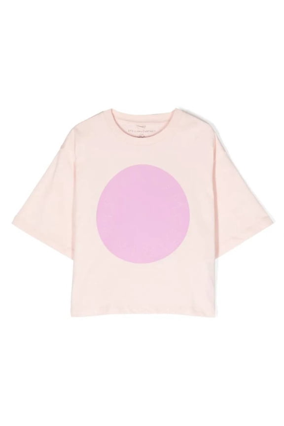 Kids Circle Logo Cotton T-Shirt, Size 4Y