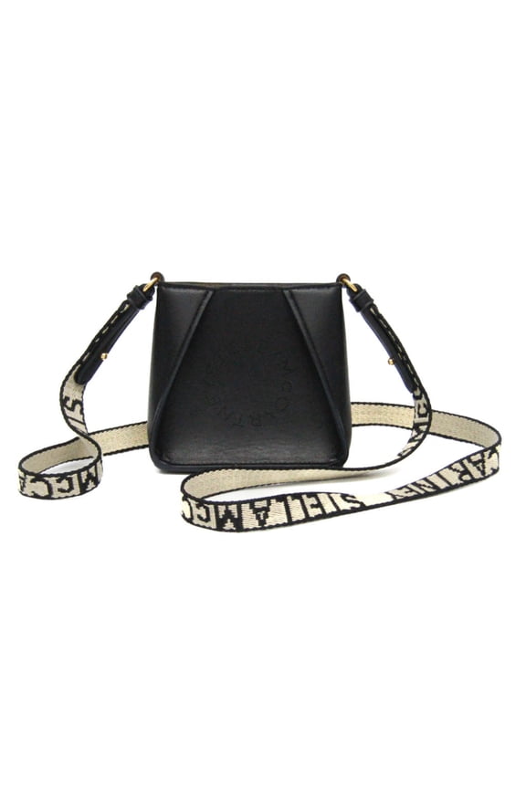 Pre-Owned Stella McCartney Mini Stella Logo 700159 W8542 Women's Polyester,Elastane Shoulder...