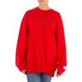 thumbnail image 1 of Stella McCartney Red 2001 Logo Crest Embroidred Sweatshirt, Size XX-Small, 1 of 1