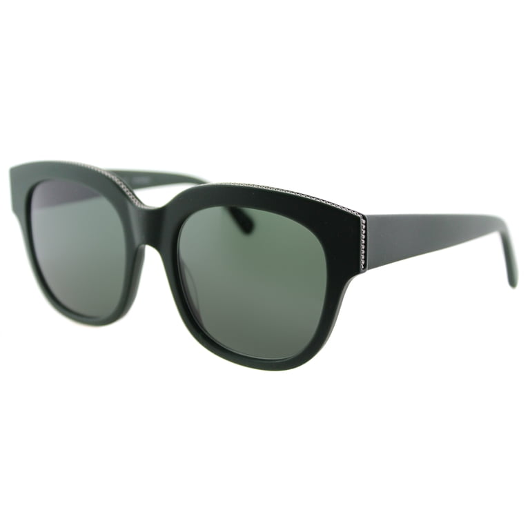 Stella McCartney Plastic Womens Square Sunglasses Green 54mm  display picture 3