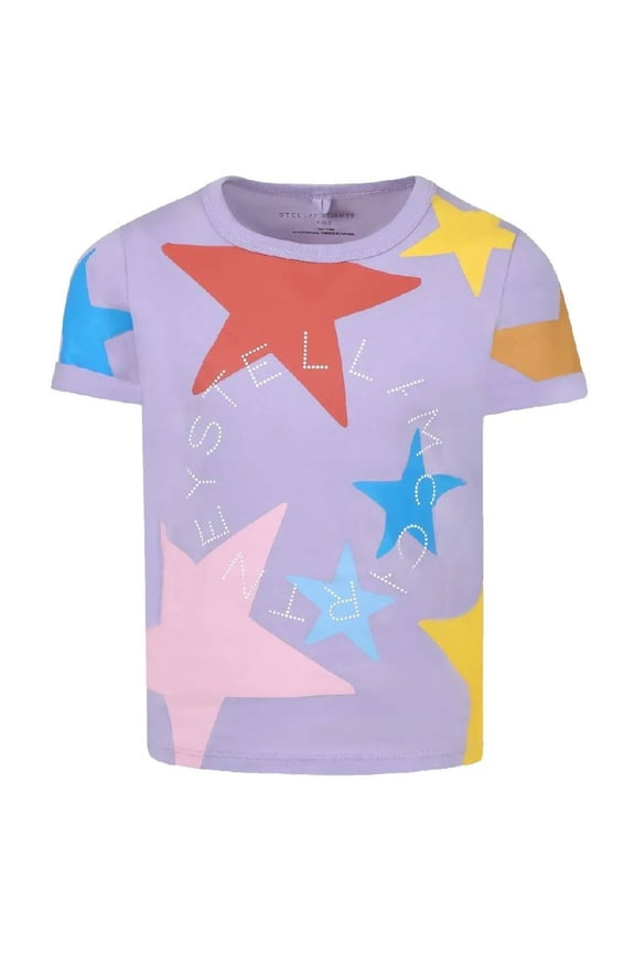 Multicolor Star Pattern Shirt, Size 8
