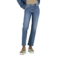 thumbnail image 1 of Stella Mccartney Rhinestone-Embellished Straight Leg Denim Jeans, Waist Size 28", 1 of 1