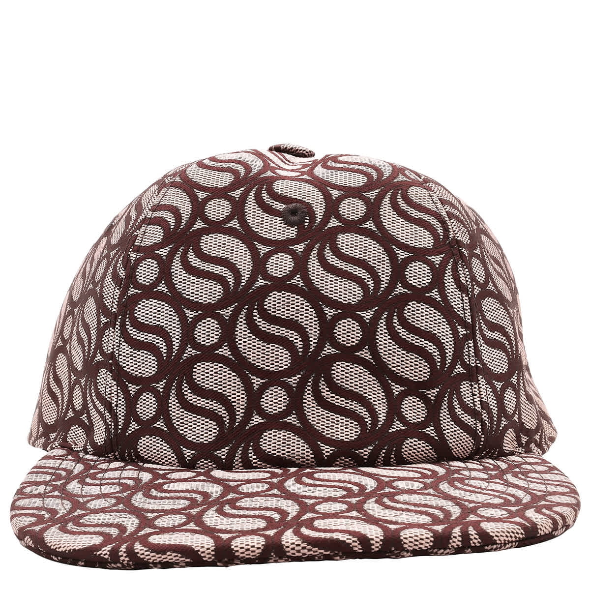 Stella Mccartney S-Wave Monogram Jacquard Baseball Cap, Size 