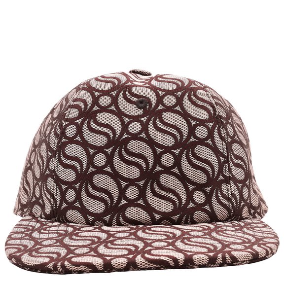 Stella Mccartney S-Wave Monogram Jacquard Baseball Cap, Size 58