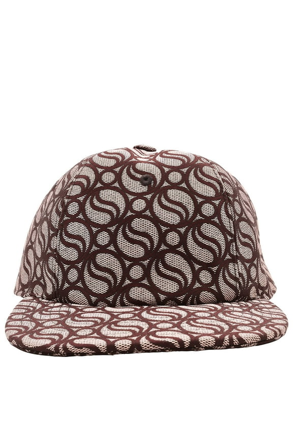 S-Wave Monogram Jacquard Baseball Cap, Size 59