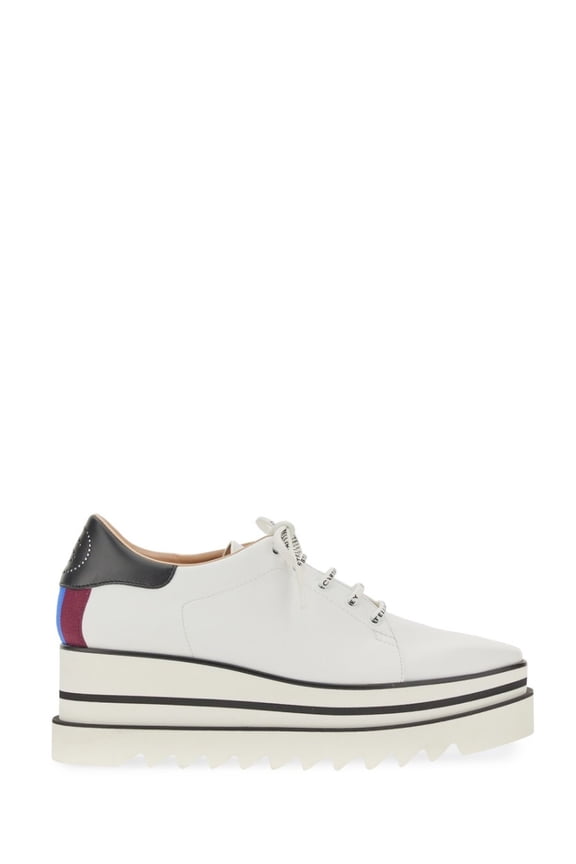 Sneakers Con Zeppa "Elyse" White (Women's)