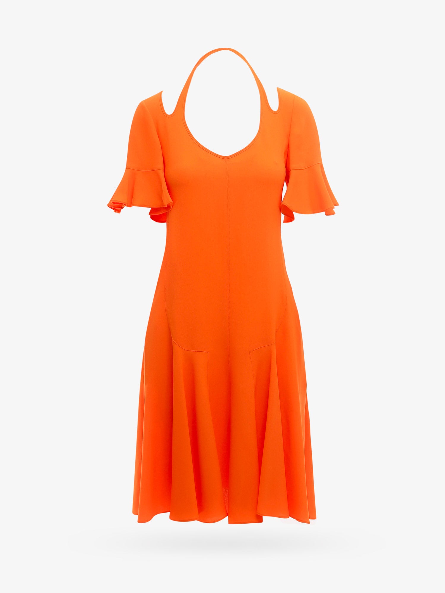 Stella Mccartney Woman Dress Woman Orange Dresses