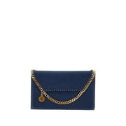 Stella Mccartney Women's Blue Falabella Alter Suede Bag Blue
