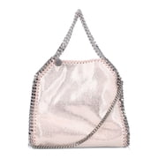 Stella Mccartney Women's Falabella Mini Shaggy Deer Tote Bag Pink