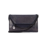 Stella Mccartney Women's Falabella Wallet On Chain Crossbody Bag Grey