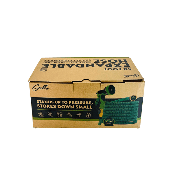 Stella Premier Products 50 Foot Expandable Hose Spray Nossle + Storage Bag