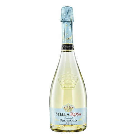 Stella Rosa Prosecco Sparkling White Wine 750ml Glass Bottle, DOC Piedmont Italy 11% ABV