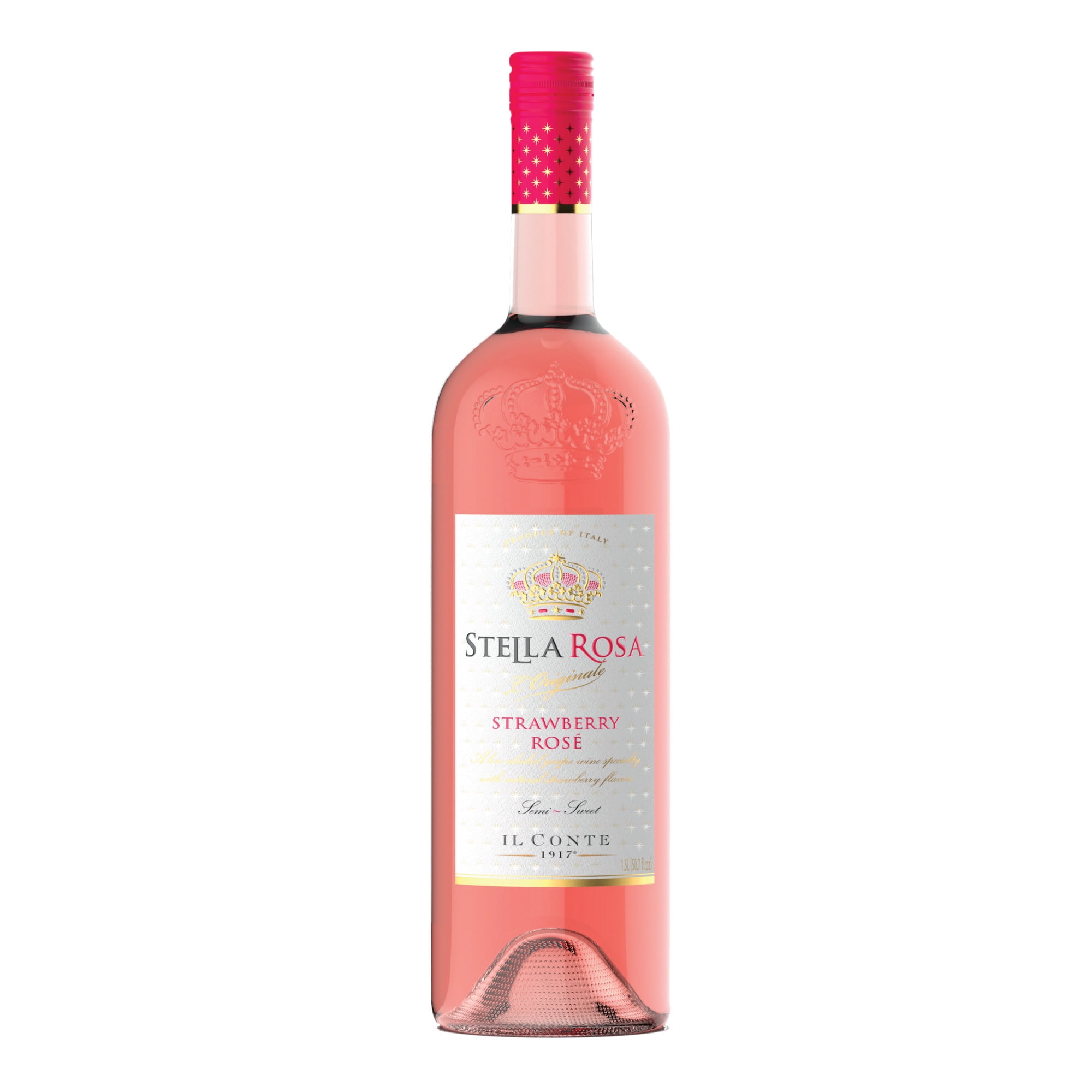 Stella Rosa Strawberry Rose SemiSweet Rose Wine 1.5 L