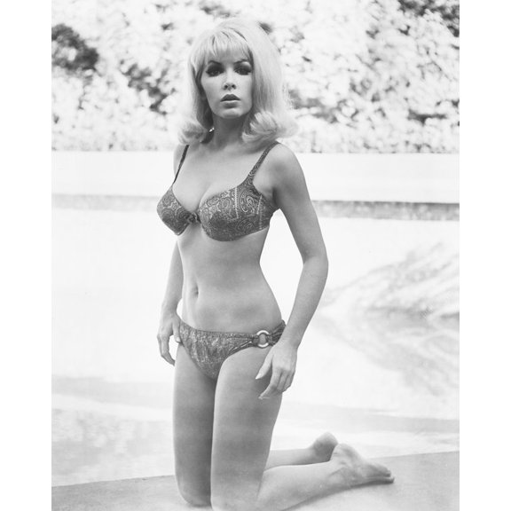 Stella Stevens 24x36 Classic Hollywood Poster Kneeling On Diving Board