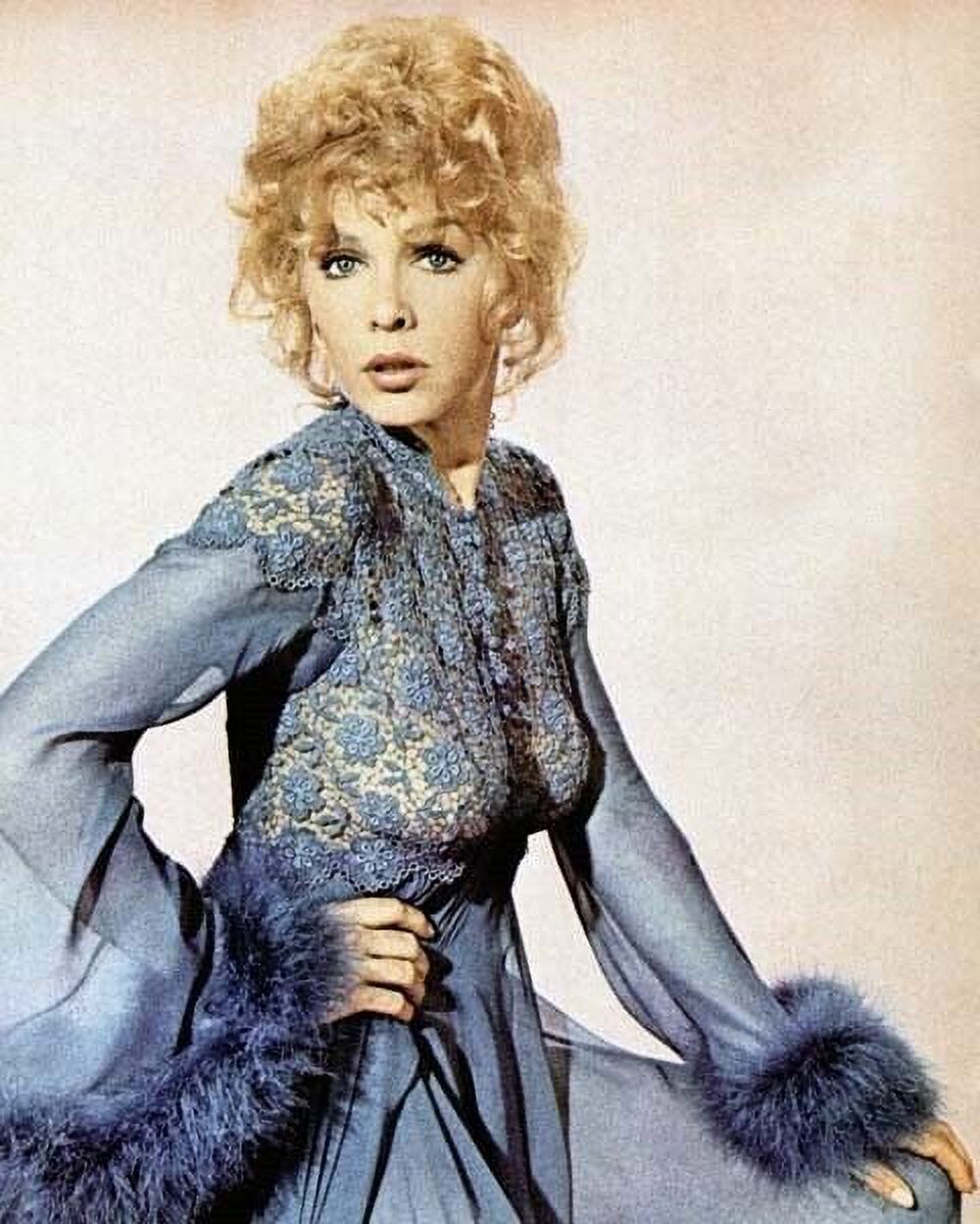 Stella Stevens in her classic see-thru blue gown Poseidon Adventure 24x30  poster - Walmart.com