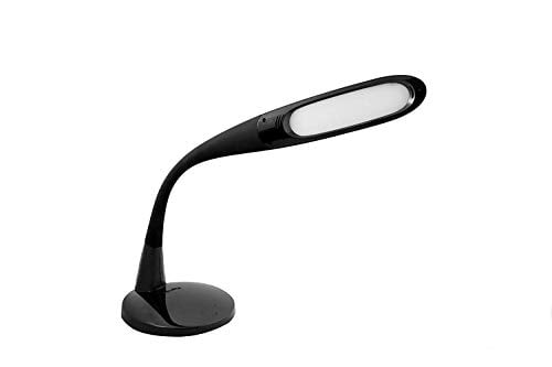 Stella Two Black Adjustable LED Desk Task Lamp