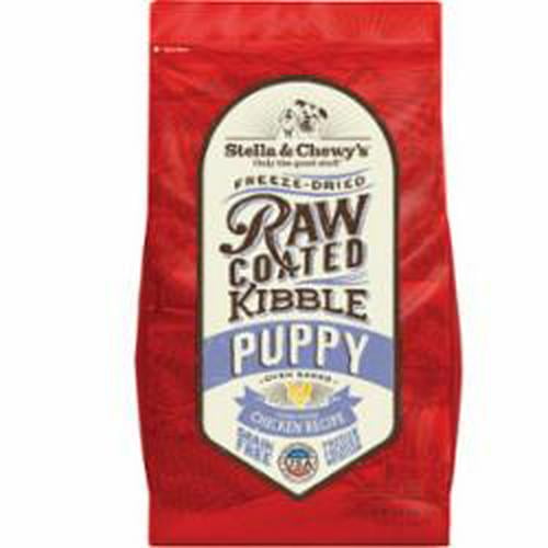 Stella and Chewy's Cage-Free Chicken Raw Coated Kibble Puppy Grain Free Dog Food 3.5 lb