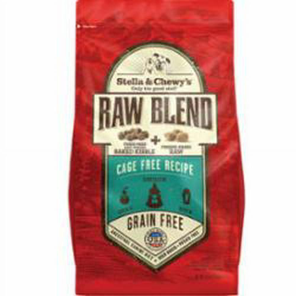 Stella and Chewy's Cage-Free Raw Blend Kibble Grain Free Dog Food 3.5 lb