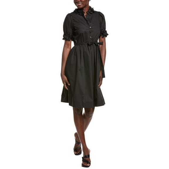 Stellah womens A-Line Dress, m, Black