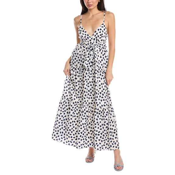 Stellah womens Harper Printed Long Cami Dress, m