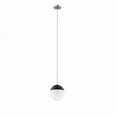 thumbnail image 1 of Stellar 1-Light Pendant Light Opal Polished Nickel, 1 of 7