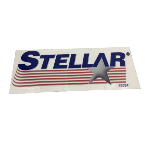 Stellar 16094, Decal- Stellar Logo, Reflective (5"x13")