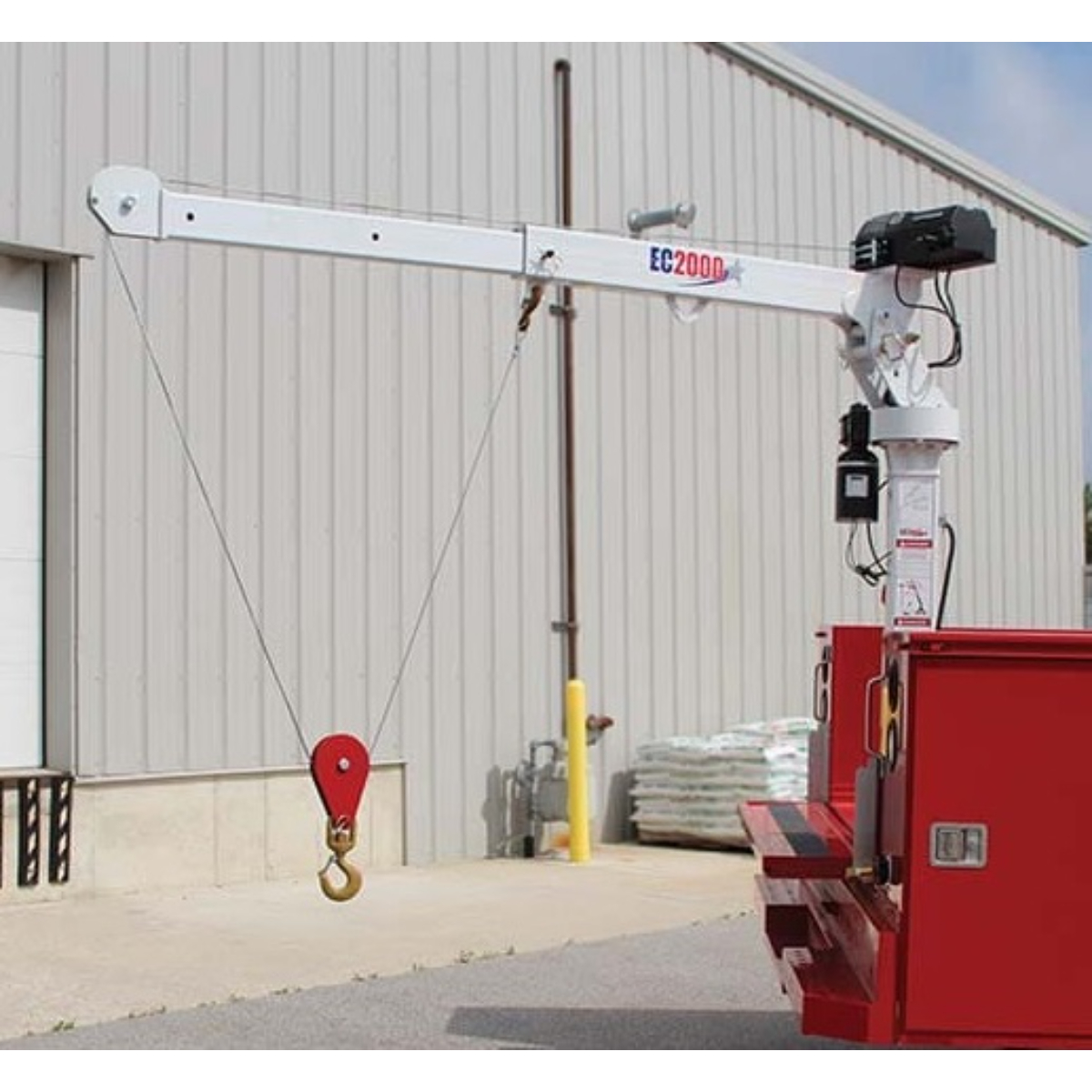 Stellar 22601, EC2000-P Electric Service Crane- 2,000 lbs. w/ 7' Horizontal Reach