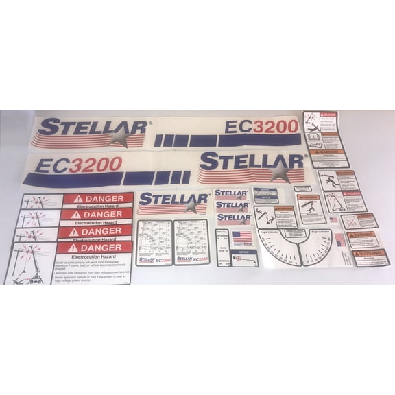 Stellar 42816, Decal Kit for EC3200 Series Cranes
